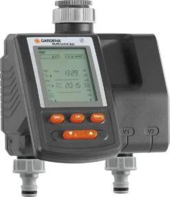 GARDENA Besproeiingsomputer MultiControl Duo - 3 Besproeiingen Per Dag - 1min Tot 3u 59min. 30 GARDENA Besproeiingsomputer MultiControl Duo - 3 Besproeiingen Per Dag - 1min Tot 3u 59min. -Tuin Tools Verkoop 1037x1200