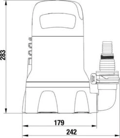 Gardena Dompelpomp 9000 Rvs 24,2 X 28,3 Cm Zwart/grijs -Tuin Tools Verkoop 1047x1200 2