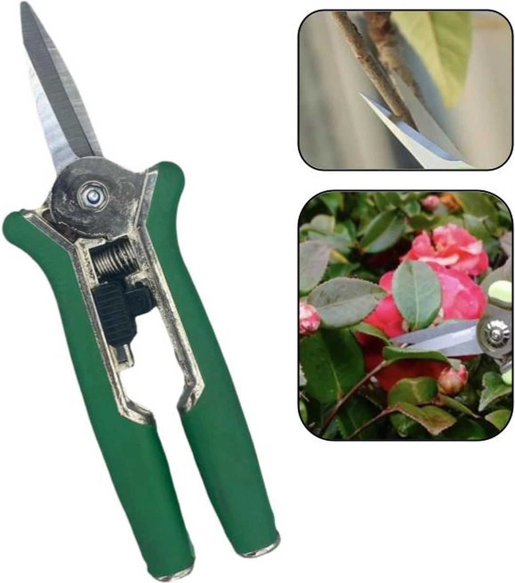 PD® - Snoeischaar Recht - Extra Scherp! - Bloemenschaar - 15 Cm 1 PD® - Snoeischaar Recht - Extra Scherp! - Bloemenschaar - 15 Cm