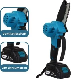 NovarGarden® Mini Kettingzaag NG1 - Met 2x Accu - Takkenzaag - Snoeizaag - Electrisch - Handzaag - Boomzaag - 21V -Tuin Tools Verkoop 1080x1200 1
