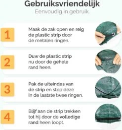 Goliving Tuinafvalzak - Set Van 2- Tuinafvalzakken Opvouwbaar - Tuinzak - Tuinafvalemmer - 2x 280 Liter - Groen -Tuin Tools Verkoop 1131x1200 2