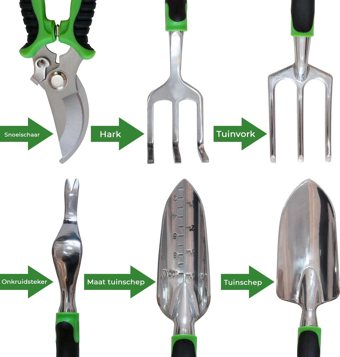 Djambo Tuingereedschap Set 8-delig Tuinsetje Met 15 Unieke Bamboe Plantetiketten In 1 Draagtas - Compleet Tuingereedschap Voor De Tuinliefhebbers 12 Djambo Tuingereedschap Set 8-delig Tuinsetje Met 15 Unieke Bamboe Plantetiketten In 1 Draagtas - Compleet Tuingereedschap Voor De Tuinliefhebbers - Image 12