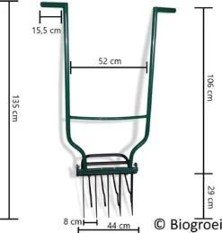Biogroei® Ergonomische Woelvork - Spitvork - Met Verkruimelaar - Verlucht Je Bodem -Tuin Tools Verkoop 1143x1200 2