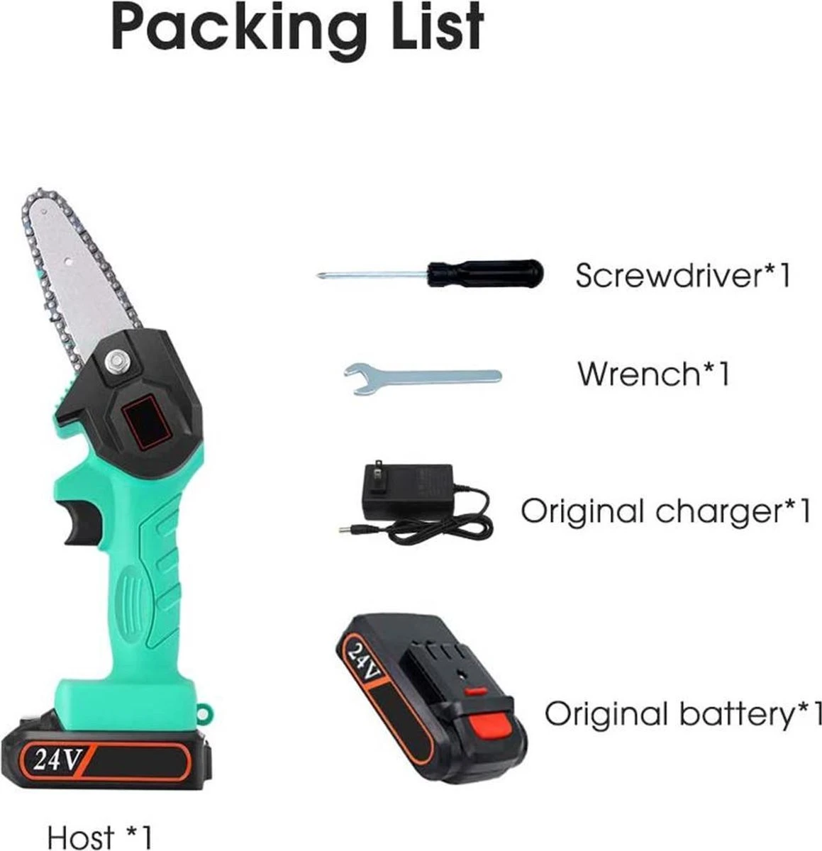 Mini Kettingzaag | Kettingzaag | Snoeischaar | Snoeizaag | Hand Kettingzaag | Tuingereedschap 6 Mini Kettingzaag | Kettingzaag | Snoeischaar | Snoeizaag | Hand Kettingzaag | Tuingereedschap - Image 6