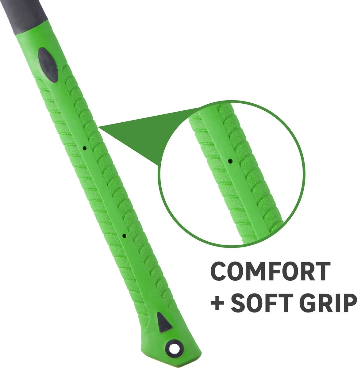 GEOLIA - Bijl - Bijl - Staal - Glasvezelsteel - 3kg Met Een Stalen Kop Van 2,5 Kg - Bijlen - Grote Bijl - Kloofhamer - Kloofbijl - Kloofbijl 3 GEOLIA - Bijl - Bijl - Staal - Glasvezelsteel - 3kg Met Een Stalen Kop Van 2,5 Kg - Bijlen - Grote Bijl - Kloofhamer - Kloofbijl - Kloofbijl - Image 3