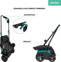 VONROC Elektrische Verticuteermachine - Gazonbeluchter – 1300W – Maaibreedte 320 Mm – 4 Dieptestanden (12/9/6/3 Mm) – Incl. 35L. Opvangbak -Tuin Tools Verkoop 1170x1200