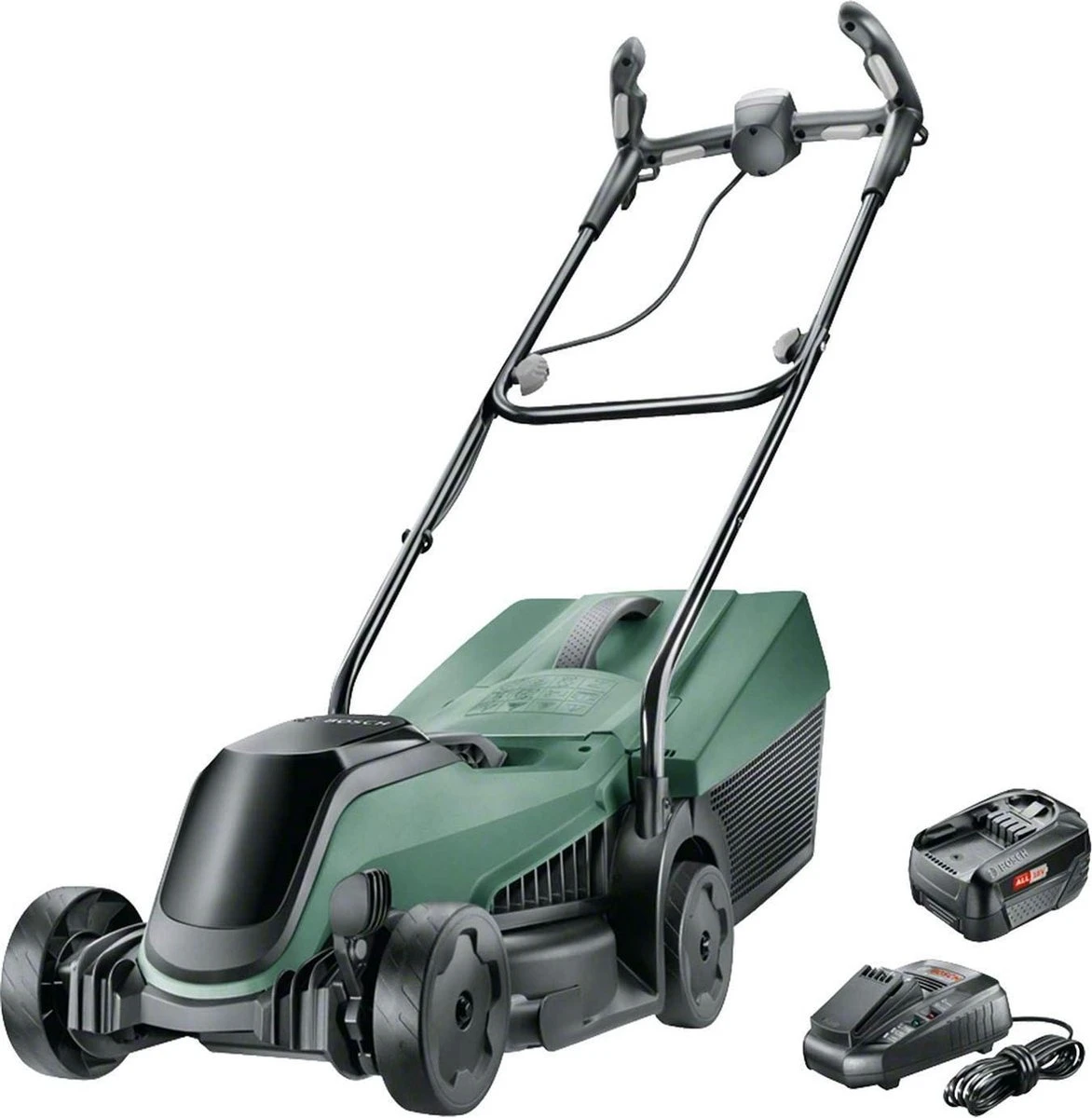 Bosch CityMower 18-300 Accu Grasmaaier - Met 1 X 18 V Accu En Lader 1 Bosch CityMower 18-300 Accu Grasmaaier - Met 1 X 18 V Accu En Lader