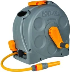 Hozelock Compact Enclosed Reel 2 In 1 - 25 Meter - Slangbox En Muurhaspel In één - Grijs -Tuin Tools Verkoop 1173x1200 2