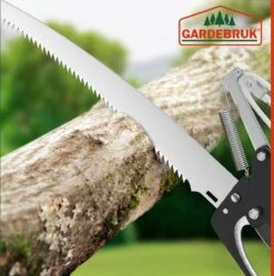 Gardebruk Takkenzaag Telescopisch - 2in1 Zaag & Snoeischaar - Oranje -Tuin Tools Verkoop 1189x1200 2