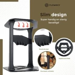 Flowkey® Houtklover XL - Houtsplijter Bijl - Houtkliever Kloofwig Gietijzer - Voor Hout & Aanmaakhout - Inclusief Gratis Hamer -Tuin Tools Verkoop 1199x1200 9