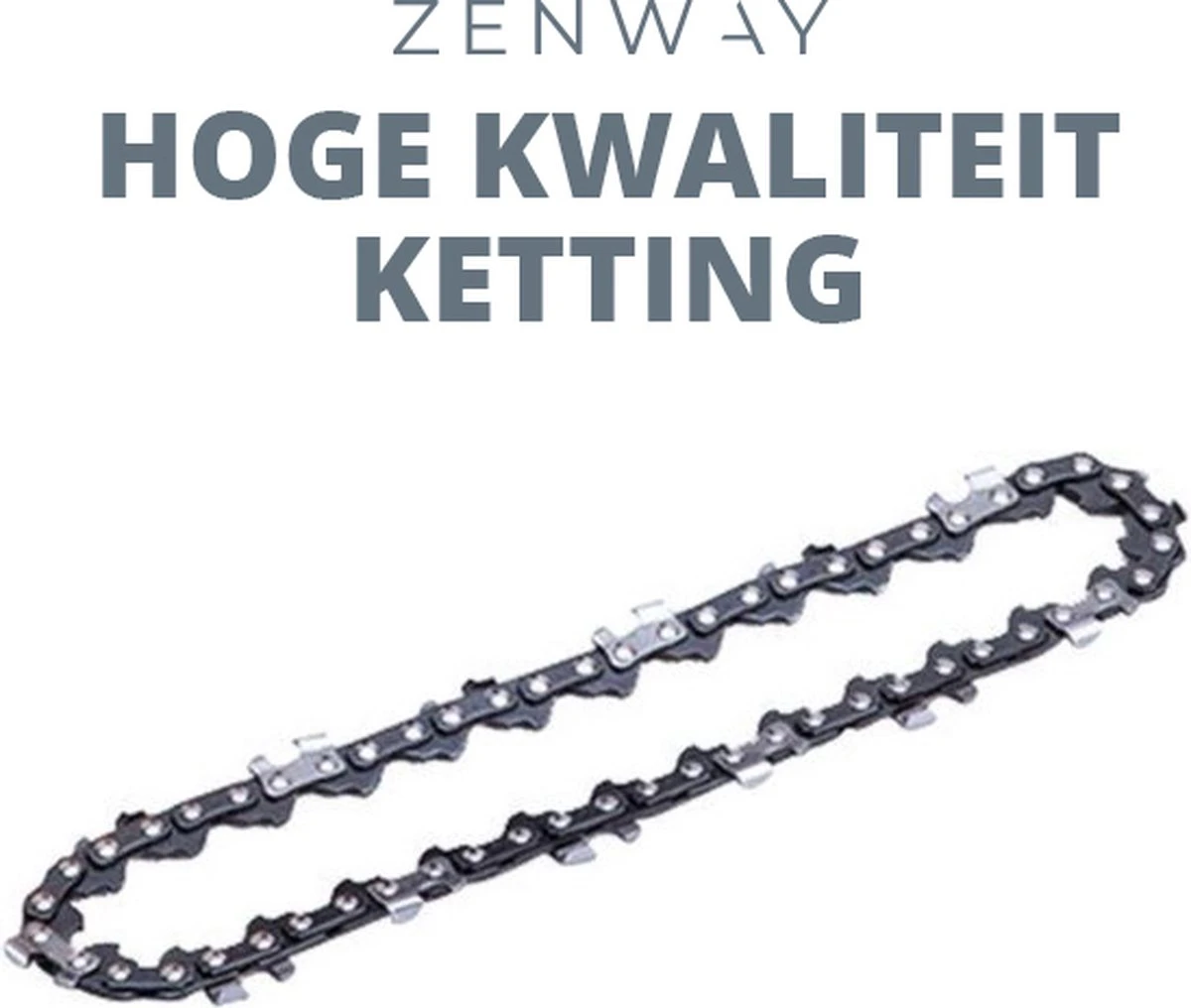 Zenway - Ketting Voor Zenway Mini Kettingzaag Met Accu 1 Zenway - Ketting Voor Zenway Mini Kettingzaag Met Accu