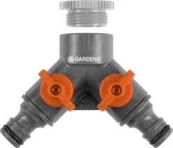 GARDENA 2-weg Ventiel 26,5 Mm (G 3/4"), 21 Mm (G 1/2") -Tuin Tools Verkoop 1200x1027 1