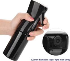 Hairspray - Mist Haarspray - 500ml - Zwart - Waterspuit - Water Verstuiver -Tuin Tools Verkoop 1200x1041