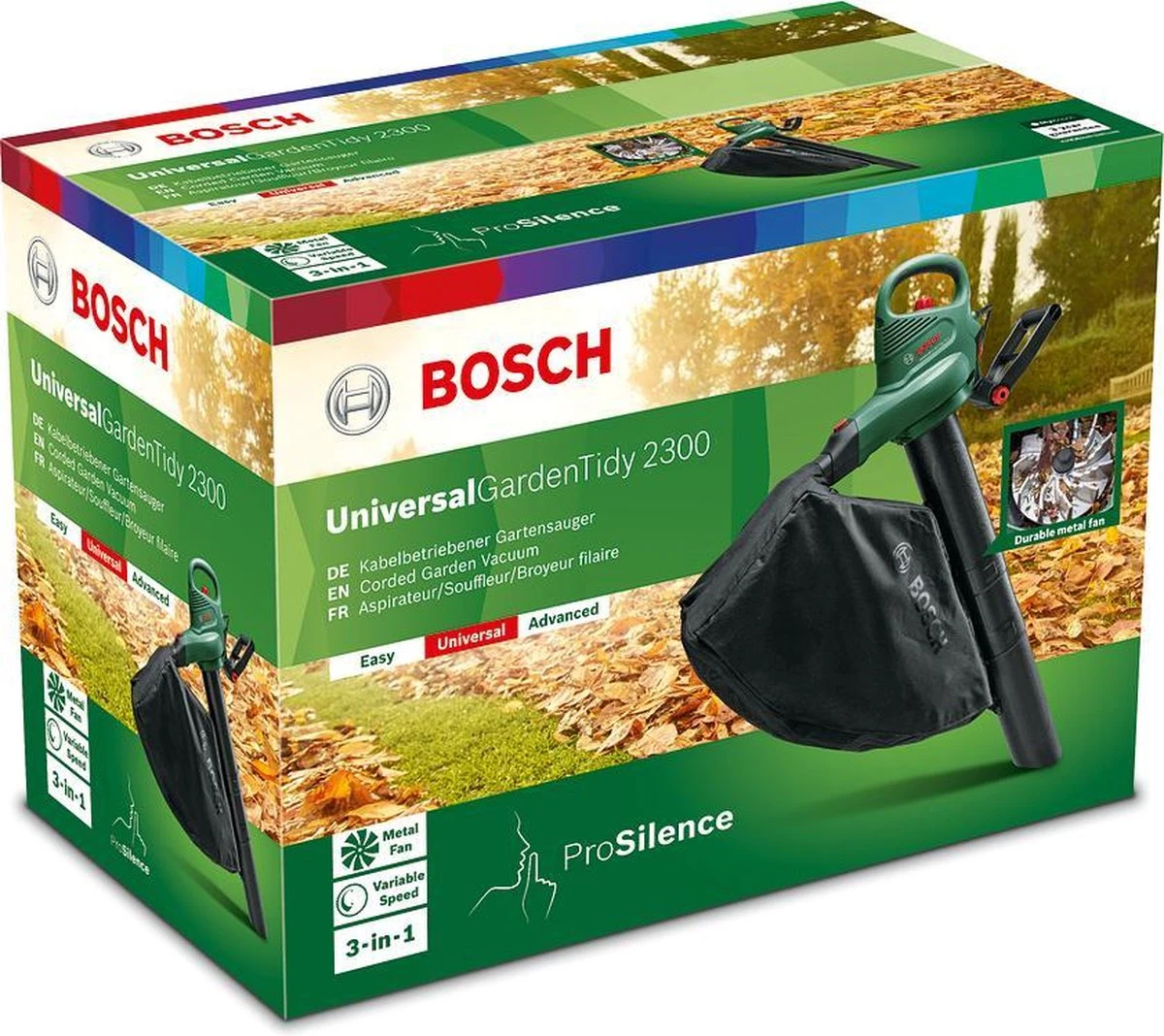 Bosch UniversalGardenTidy 2300 Bladblazer - Op Snoer - 2300 W 9 Bosch UniversalGardenTidy 2300 Bladblazer - Op Snoer - 2300 W - Image 9
