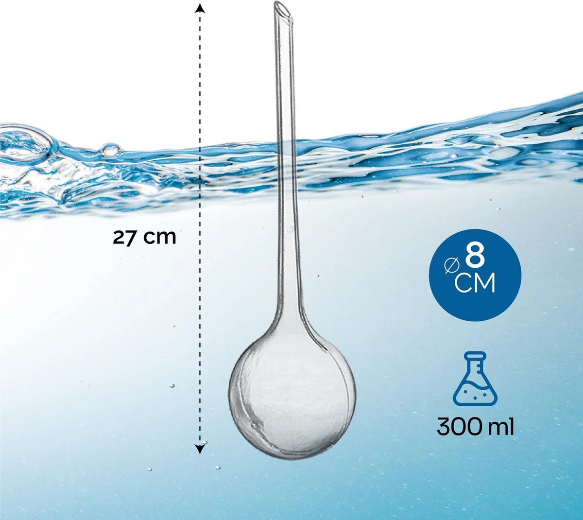 Waterdruppelaar Voor Planten - Irrigatiesysteem- Waterbol - Druppelsysteem - Watergeefsysteem Voor Kamerplanten - Plantenwatergever -6 Stuks - Transparant 2 Waterdruppelaar Voor Planten - Irrigatiesysteem- Waterbol - Druppelsysteem - Watergeefsysteem Voor Kamerplanten - Plantenwatergever -6 Stuks - Transparant - Image 2