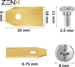 Titanium Robot Grasmaaier Mesjes Voor Husqvarna Automower, Gardena Robotmaaiers -Tuin Tools Verkoop 1200x1076 1