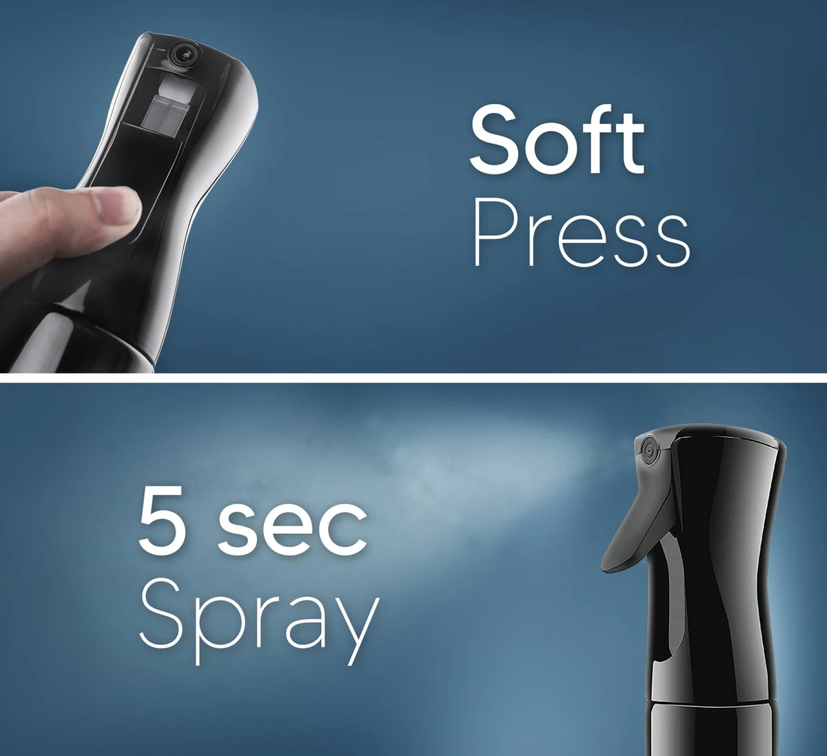 Johannes & Co Waterspuit Zwart - Waterverstuiver Mist Verstuiver Haar 3 Johannes & Co Waterspuit Zwart - Waterverstuiver Mist Verstuiver Haar - Image 3