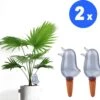 Waterdruppelaar Voor Planten 2 Stuks - Waterbol Kamerplanten - Automatisch Watergeefsysteem - Vogel - Blauw