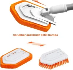 Merkloos Vloerschrobber - Bad Tegel Borstel Scrubber - Met 107cm Verstelbaar Lange - Voor Reiniging Badkamer Keuken Keramische Tegel - Oranje -Moederdag Cadeautje 18 Merkloos Vloerschrobber - Bad Tegel Borstel Scrubber - Met 107cm Verstelbaar Lange - Voor Reiniging Badkamer Keuken Keramische Tegel - Oranje -Moederdag Cadeautje -Tuin Tools Verkoop 1200x1138