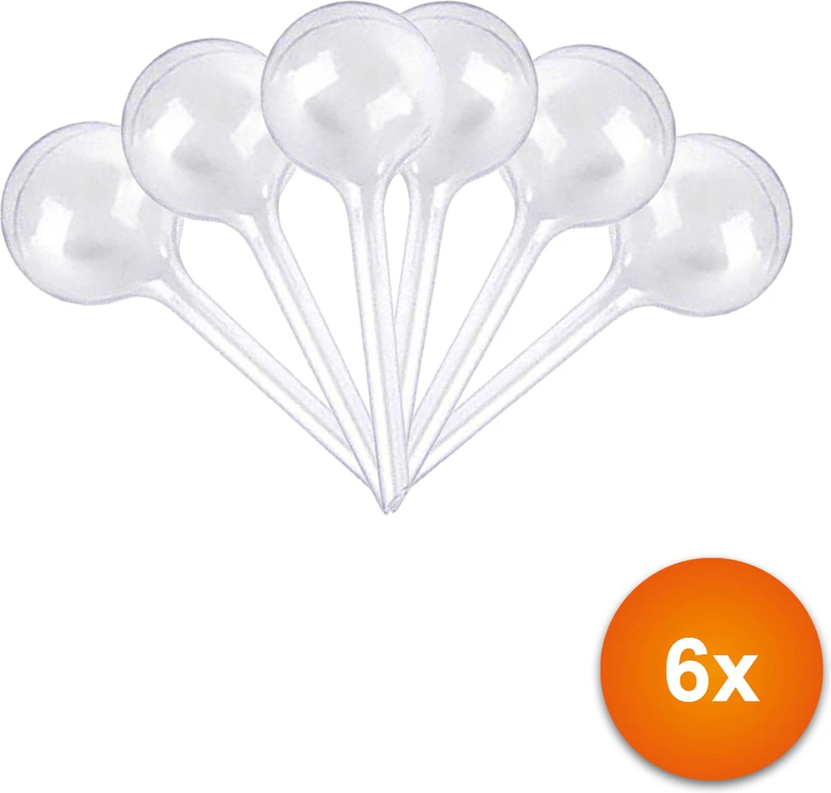 Waterdruppelaar Set Van 6 Stuks - Waterdruppelaar Voor Planten - Watergeefsysteem - Waterbol Irrigatiesysteem - Automatisch Druppelsysteem Voor Kamerplanten & Tuin - Watergever - Doorzichtig - 15cm 1 Waterdruppelaar Set Van 6 Stuks - Waterdruppelaar Voor Planten - Watergeefsysteem - Waterbol Irrigatiesysteem - Automatisch Druppelsysteem Voor Kamerplanten & Tuin - Watergever - Doorzichtig - 15cm