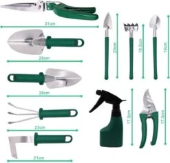 Tuingereedschap Set Tuinierset 10 Delig - Snoeischaar Tuinschaar Bloemenschaar Tuinschepje Plantenspuit Handhark 19 Tuingereedschap Set Tuinierset 10 Delig - Snoeischaar Tuinschaar Bloemenschaar Tuinschepje Plantenspuit Handhark -Tuin Tools Verkoop 1200x1149 1