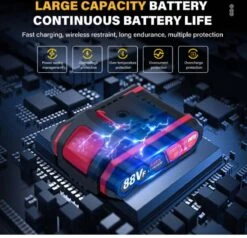 Violeworks® Accu Kettingzaag - Snoeizaag - Mini Kettingzaag - Handkettingzaag - Ook Voor Makita - Elektrische Kettingzaag - Elektrische Snoeischaar - Op Batterij - 2900 MAh - 1080W - 88V 12 Violeworks® Accu Kettingzaag - Snoeizaag - Mini Kettingzaag - Handkettingzaag - Ook Voor Makita - Elektrische Kettingzaag - Elektrische Snoeischaar - Op Batterij - 2900 MAh - 1080W - 88V -Tuin Tools Verkoop 1200x1156 6