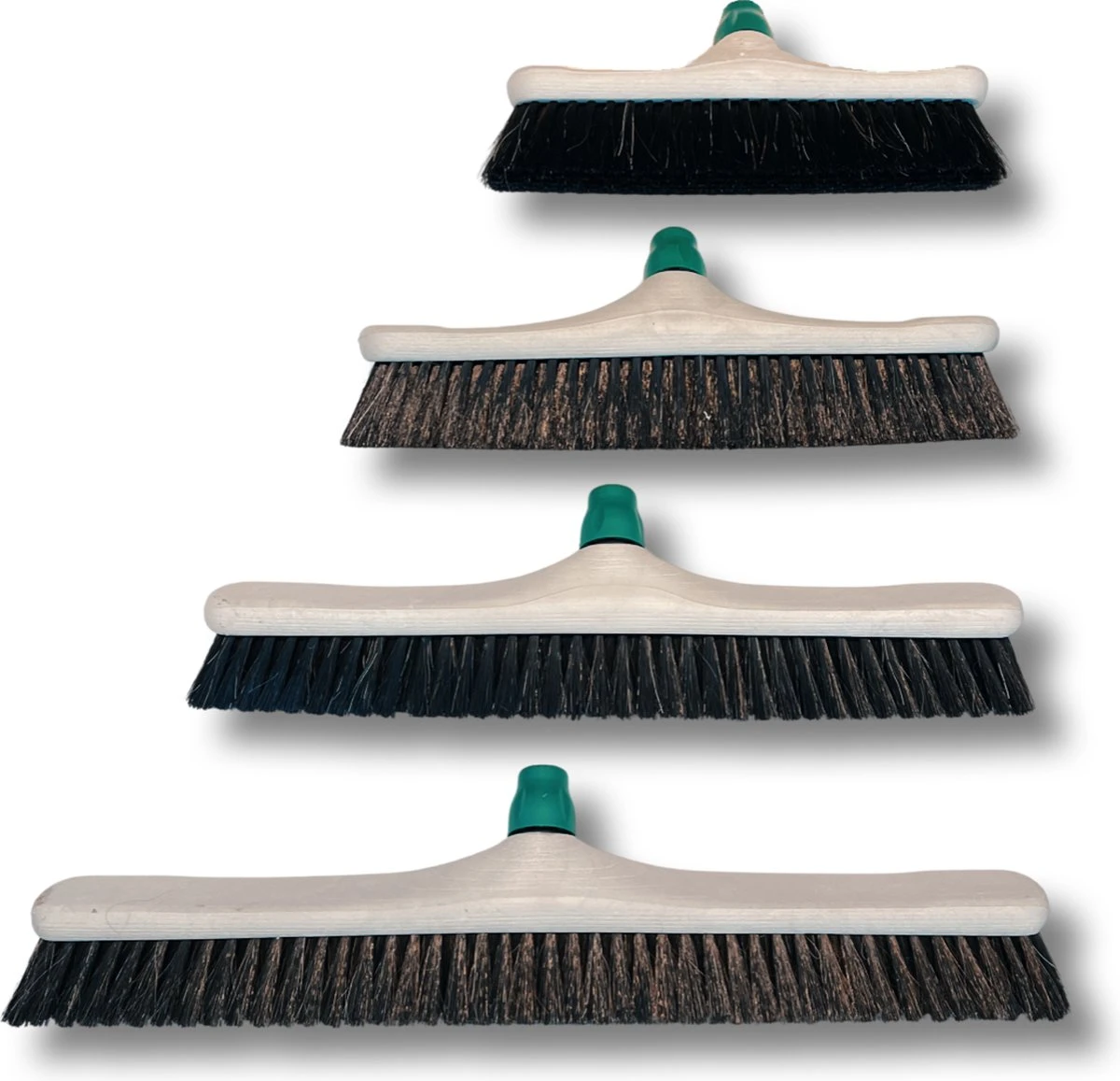 MAUS Bezem Binnen 60cm - Zachte Paardenhaar Zaalveger Met Steel 150cm - Gerecycled - Made In EU - Zeer Robuust 4 MAUS Bezem Binnen 60cm - Zachte Paardenhaar Zaalveger Met Steel 150cm - Gerecycled - Made In EU - Zeer Robuust - Image 4