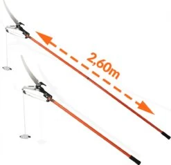 Gardebruk Takkenzaag Telescopisch - 2in1 Zaag & Snoeischaar - Oranje -Tuin Tools Verkoop 1200x1160 2