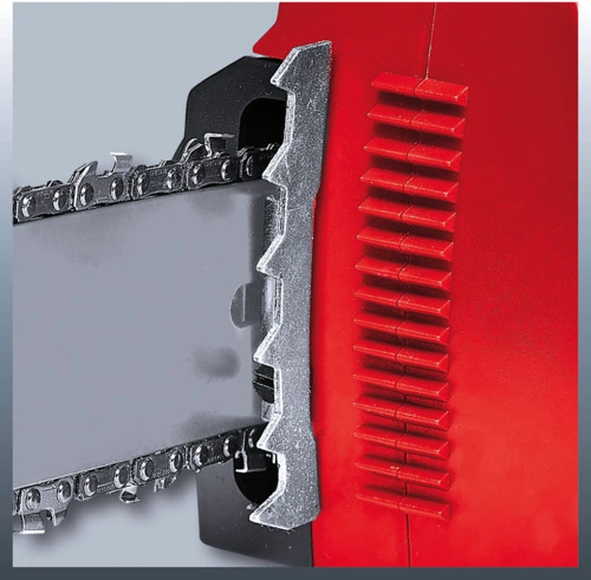 Einhell Accu Kettingzaag GE-LC 18 Li-Solo Power X-Change (Li-Ion, 18 V, 25 Cm Zwaardlengte, 23 Cm Snijlengte, Terugslagbescherming, Kettingvangbout, Zonder Accu En Lader) 12 Einhell Accu Kettingzaag GE-LC 18 Li-Solo Power X-Change (Li-Ion, 18 V, 25 Cm Zwaardlengte, 23 Cm Snijlengte, Terugslagbescherming, Kettingvangbout, Zonder Accu En Lader) - Image 12