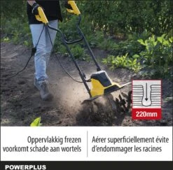 Powerplus POWXG72010 Tuinfrees - 1500W - Werkbreedte 450mm - Werkdiepte Max. 220mm - Incl. 6 Messen En Wielen 8 Powerplus POWXG72010 Tuinfrees - 1500W - Werkbreedte 450mm - Werkdiepte Max. 220mm - Incl. 6 Messen En Wielen -Tuin Tools Verkoop 1200x1179 5