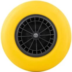 GARDENGEAR Kruiwagenwiel 4.00-8 Pu Plastic Geel -Tuin Tools Verkoop 1200x1189 2