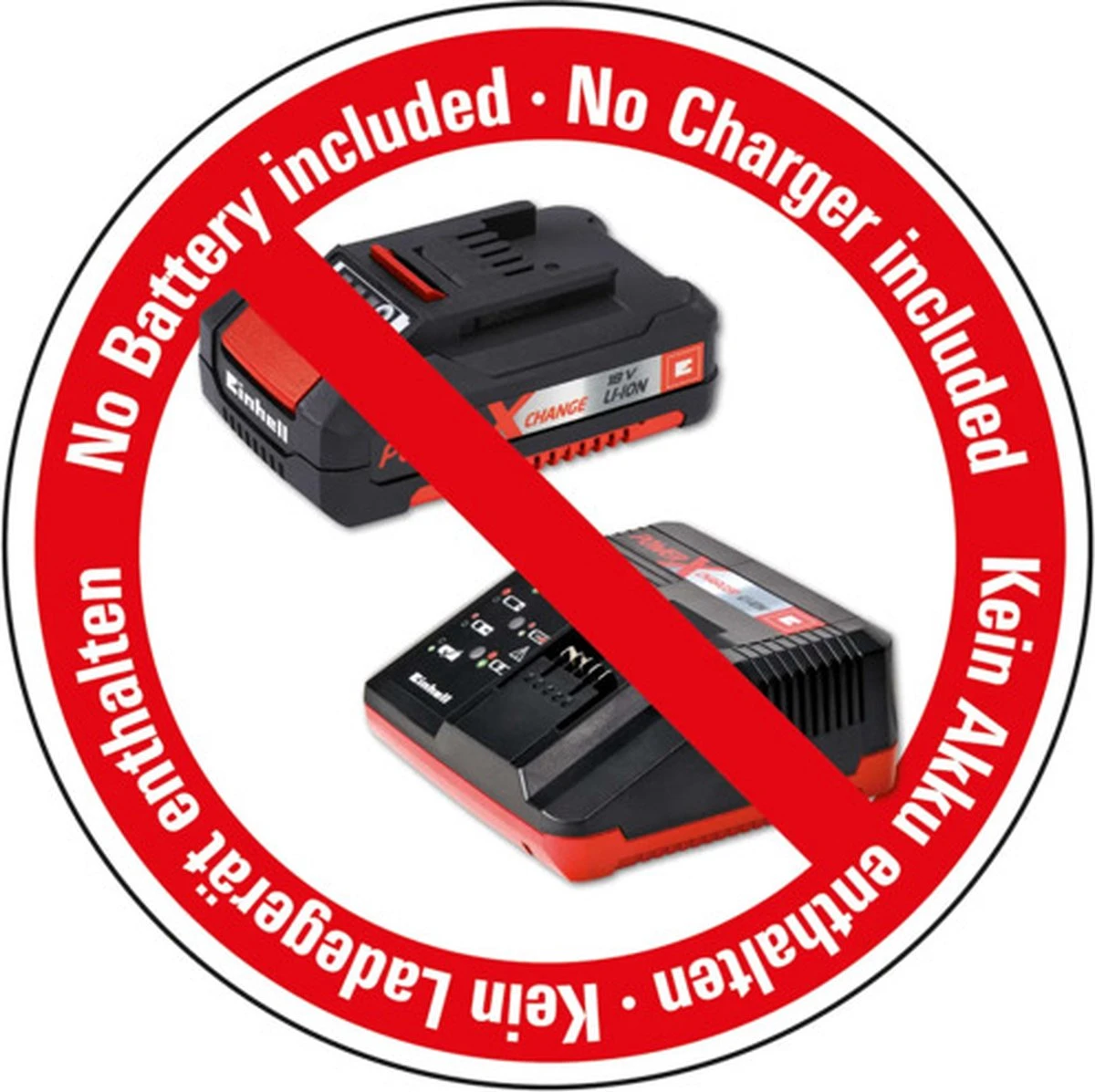 Einhell Accu Kettingzaag GE-LC 18 Li-Solo Power X-Change (Li-Ion, 18 V, 25 Cm Zwaardlengte, 23 Cm Snijlengte, Terugslagbescherming, Kettingvangbout, Zonder Accu En Lader) 17 Einhell Accu Kettingzaag GE-LC 18 Li-Solo Power X-Change (Li-Ion, 18 V, 25 Cm Zwaardlengte, 23 Cm Snijlengte, Terugslagbescherming, Kettingvangbout, Zonder Accu En Lader) - Image 17