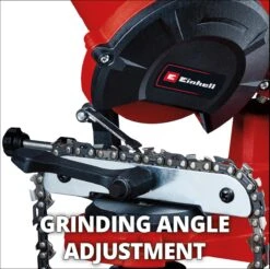 Einhell Kettingslijper GC-CS 85 E (85 W - 5500 /min - Slijphoekverstelling W. Schaal - Kettingspanner - Dieptebegrenzer Incl. Slijpschijf) -Tuin Tools Verkoop 1200x1197 9