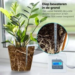 Automatisch Bewateringssysteem Voor Kamerplanten Met Pomp – Waterdruppelaar – Watergeefsysteem– Planten Watergever -Tuin Tools Verkoop 1200x1198 17