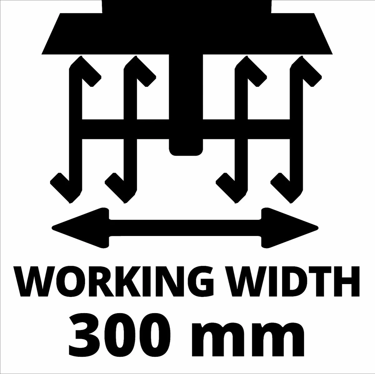 Einhell Accu Grondfrees GE-CR 30 Li-Solo Power X-Change (Li-Ion - 36 V - 30 Cm Werkbreedte - 20 Cm Werkdiepte - Robuuste Hakmessen - 2-punts Veiligheidsschakelaar - Zonder Accu En Lader) 7 Einhell Accu Grondfrees GE-CR 30 Li-Solo Power X-Change (Li-Ion - 36 V - 30 Cm Werkbreedte - 20 Cm Werkdiepte - Robuuste Hakmessen - 2-punts Veiligheidsschakelaar - Zonder Accu En Lader) - Image 7