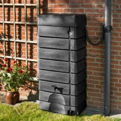 Nature - Regentank - 276L - H134,5 X 58,5 X 39,5cm - Antraciet - Muurmodel -Tuin Tools Verkoop 1200x1200 1104