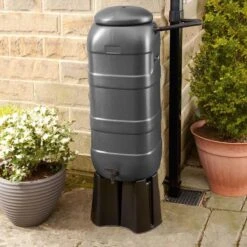 Harcostar Rainsaver Regenton 100 Liter | Plastic Regenwaterton Antraciet -Tuin Tools Verkoop 1200x1200 1114