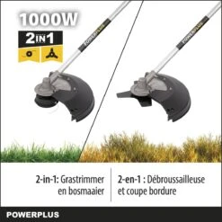 Powerplus POWXG30405 Bosmaaier 2-in-1 - 1000 W - Bosmaaier & Grastrimmer 11 Powerplus POWXG30405 Bosmaaier 2-in-1 - 1000 W - Bosmaaier & Grastrimmer -Tuin Tools Verkoop 1200x1200 355
