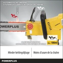 Powerplus POWXG1032 Elektrische Kettingzaag - 900W - Zwaardlengte 300mm - Automatische Kettingsmering - Incl. 1x Ketting En 1x Zwaard 11 Powerplus POWXG1032 Elektrische Kettingzaag - 900W - Zwaardlengte 300mm - Automatische Kettingsmering - Incl. 1x Ketting En 1x Zwaard -Tuin Tools Verkoop 1200x1200 456