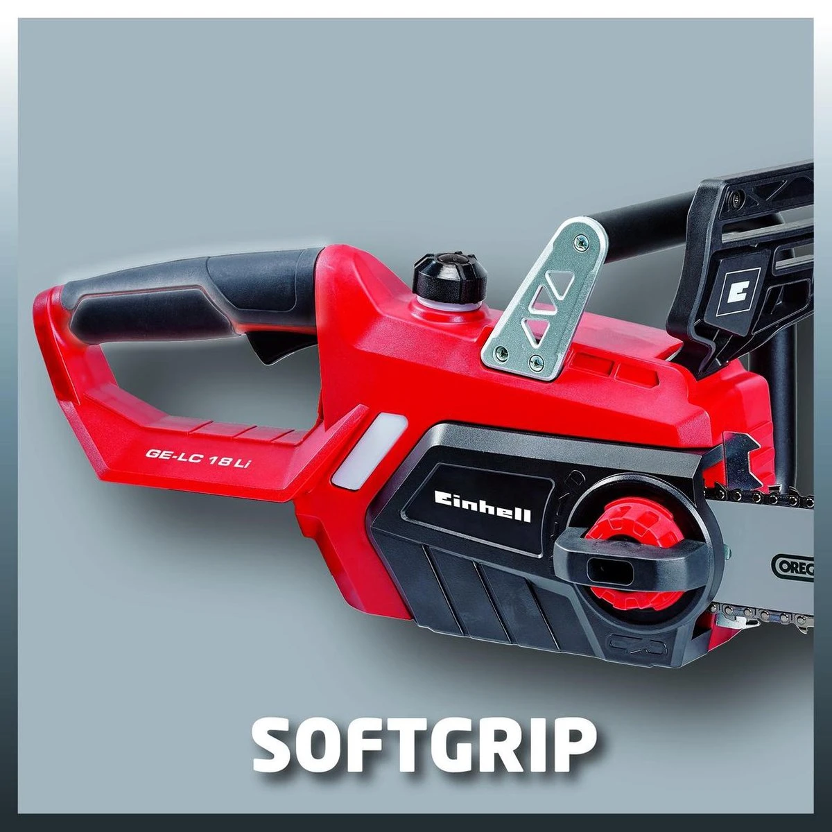 Einhell Accu Kettingzaag GE-LC 18 Li-Solo Power X-Change (Li-Ion, 18 V, 25 Cm Zwaardlengte, 23 Cm Snijlengte, Terugslagbescherming, Kettingvangbout, Zonder Accu En Lader) 9 Einhell Accu Kettingzaag GE-LC 18 Li-Solo Power X-Change (Li-Ion, 18 V, 25 Cm Zwaardlengte, 23 Cm Snijlengte, Terugslagbescherming, Kettingvangbout, Zonder Accu En Lader) - Image 9