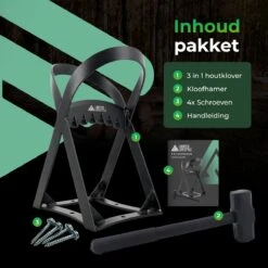 Lighted Lifestyle™| Houtklover Voor Aanmaakhout Incl. Kloofhamer - Houtsplijter - Houtkliever - Snel Haardhout - Gietijzer - Incl. Schroeven 11 Lighted Lifestyle™| Houtklover Voor Aanmaakhout Incl. Kloofhamer - Houtsplijter - Houtkliever - Snel Haardhout - Gietijzer - Incl. Schroeven -Tuin Tools Verkoop 1200x1200 564