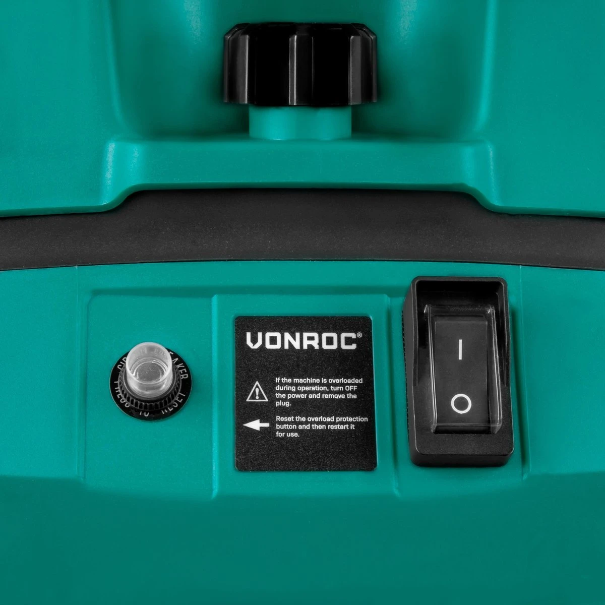 VONROC Hakselaar/Shredder 2500W – Voor Takken Tot Ø45mm – Incl. 45L Opvangzak & Duwstok 3 VONROC Hakselaar/Shredder 2500W – Voor Takken Tot Ø45mm – Incl. 45L Opvangzak & Duwstok - Image 3