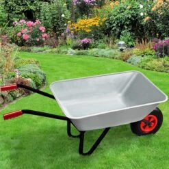 Gardebruk Kruiwagen 80 Liter – Belastbaarheid 100 Kg - Zilver -Tuin Tools Verkoop 1200x1200 635