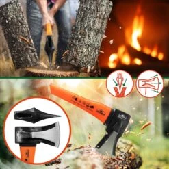 Merkloos Kliefhamer 3kg En Hakbijl 37cm Met Fiber Steel - Set Van 2 Stuks -Tuin Tools Verkoop 1200x1200 745