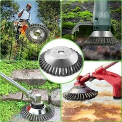 Merkloos SlimShop Onkruidborstel - Bosmaaier Grastrimmer - Onkruid - Onkruidkrabber - Voegenborstel - Onkruidverwijderaar - Max 10.000 Toerental P/m - 20CM -Tuin Tools Verkoop 1200x1200 769