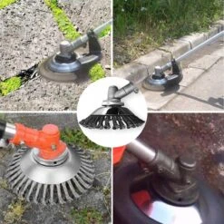 Merkloos Onkruidborstel - Voegenborstel - Elektrisch - Bosmaaier - Staalborstel - Universeel - 20cm -Tuin Tools Verkoop 1200x1200 774