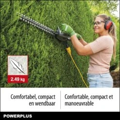 Powerplus POWEG40100 Elektrische Heggenschaar - 550W - Snoeien En Knippen - Zwaardlengte 560mm - Mesafstand 16mm - Haagschaar Voor Tuinonderhoud 10 Powerplus POWEG40100 Elektrische Heggenschaar - 550W - Snoeien En Knippen - Zwaardlengte 560mm - Mesafstand 16mm - Haagschaar Voor Tuinonderhoud -Tuin Tools Verkoop 1200x1200 80