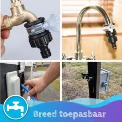 Summer Spark Universele Waterdief 14 – 20mm - Kraanstuk - Adapter Binnenkraan - Ook Geschikt Voor Gardena - Slangkoppeling -Tuin Tools Verkoop 1200x1200 863