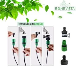 Bone Vista® 155 Stuks Water Druppelslang Irrigatiesysteem Tuin – Bewateringssysteem & Druppelsysteem 12 Bone Vista® 155 Stuks Water Druppelslang Irrigatiesysteem Tuin – Bewateringssysteem & Druppelsysteem -Tuin Tools Verkoop 1200x1200 947