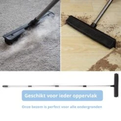 2 In 1 Rubberen Bezem – Bezem Binnen & Buiten – Vloerwisser Met Steel - Met Huisdierhaar Verwijderaar - Vloertrekker – Veger - Extra Lang 160cm 19 2 In 1 Rubberen Bezem – Bezem Binnen & Buiten – Vloerwisser Met Steel - Met Huisdierhaar Verwijderaar - Vloertrekker – Veger - Extra Lang 160cm -Tuin Tools Verkoop 1200x1200 95